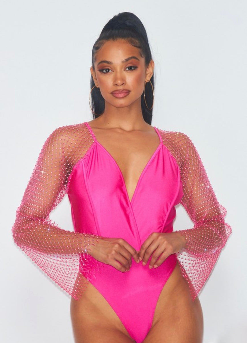 house on the hill ロンパース Bodysuit (Pink) Under The Stars Bodysuit - Pink – Nichole Lynn