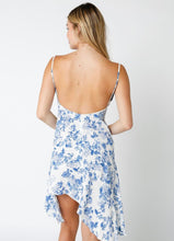 Load image into Gallery viewer, The Bailee Dress - Cream/Blue