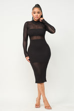 Load image into Gallery viewer, The Nya Dress - Black