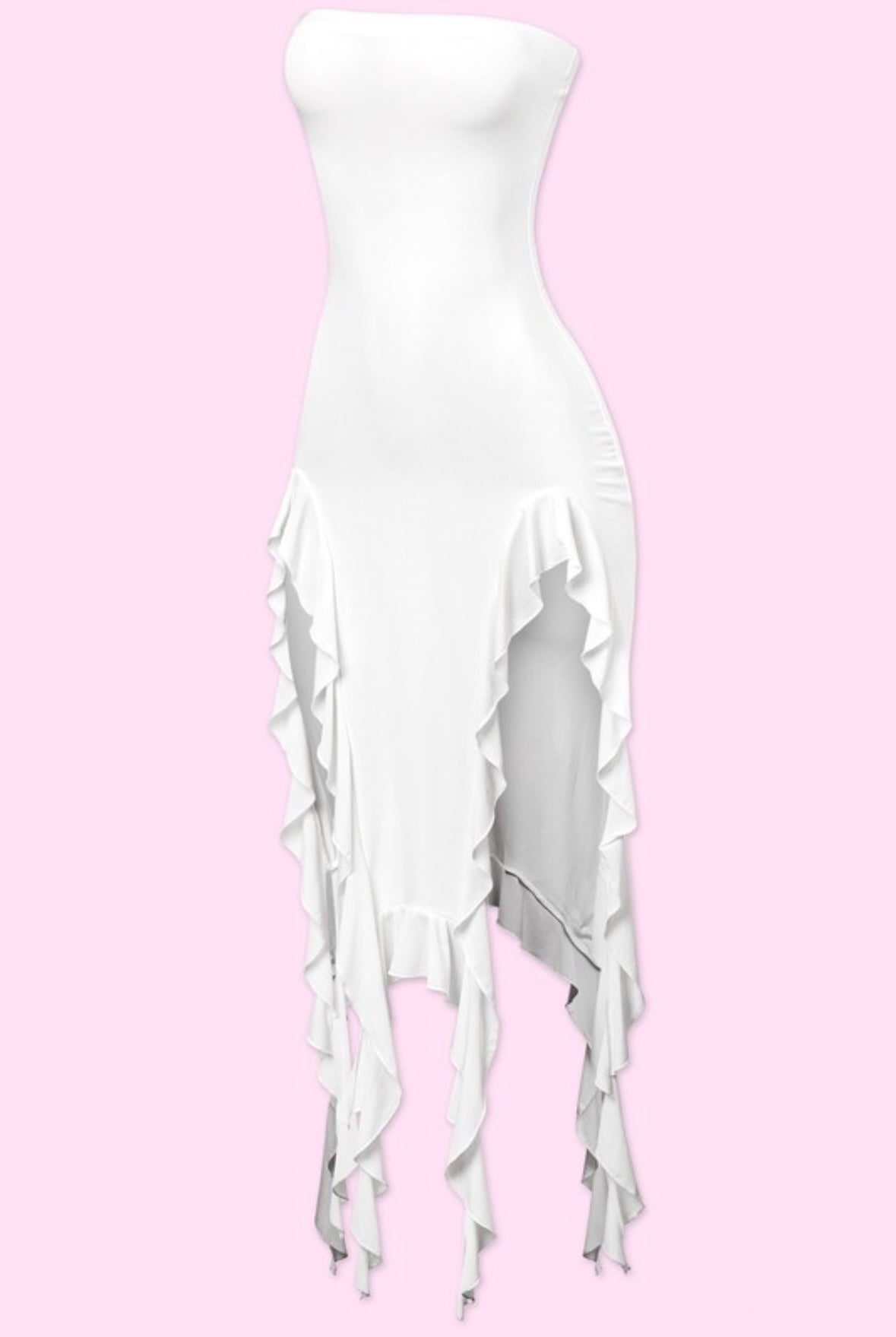 The Athina Dress - White