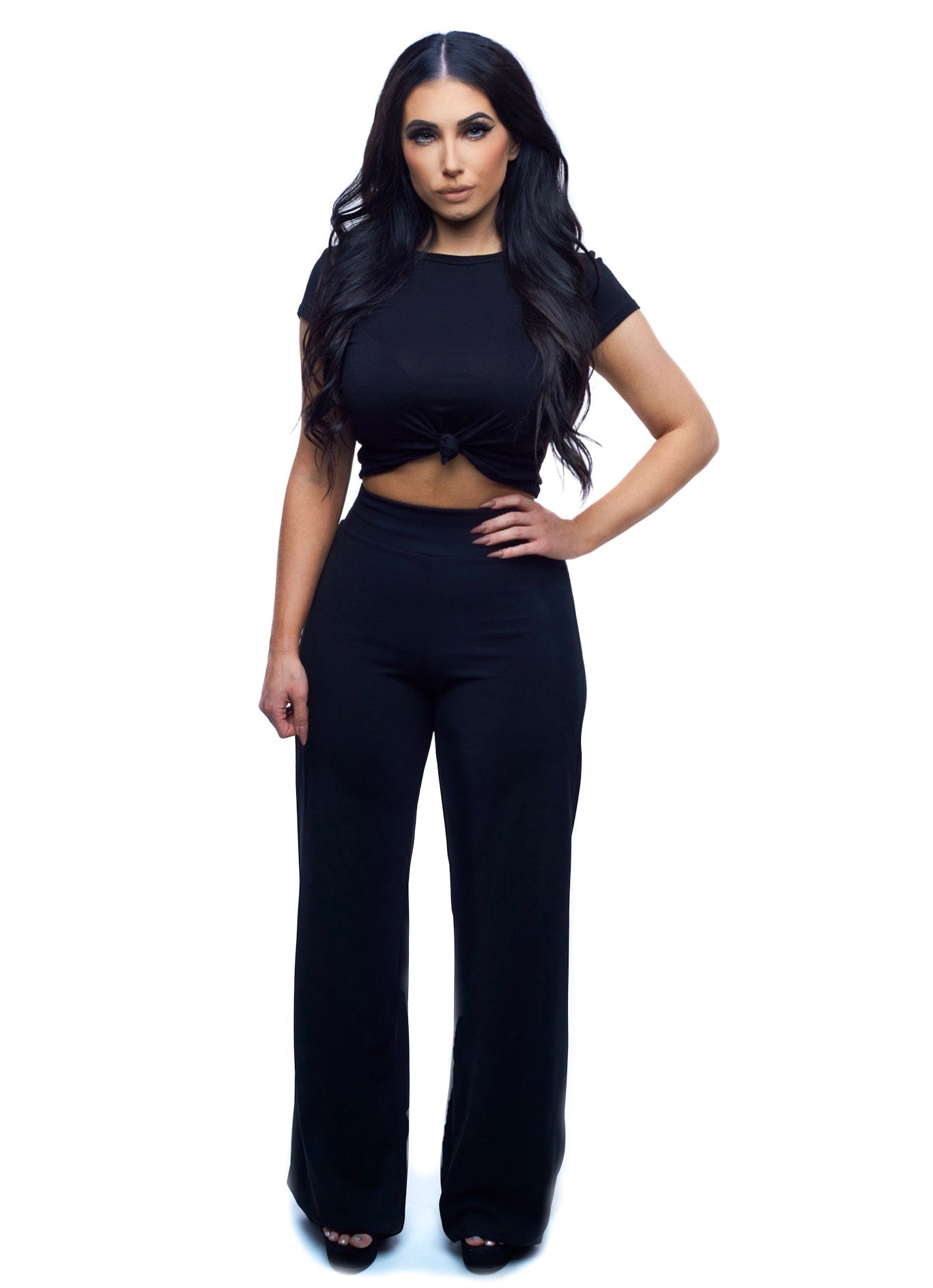 Boss Babe Pants - Black