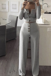 Cute As A Button Set - Grey
