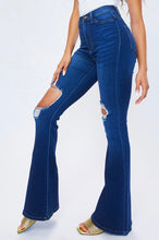 Load image into Gallery viewer, The Flare Jeans - Dark Denim
