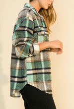 Load image into Gallery viewer, The Kristen Flannel - Mint