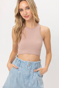 The Layla Top - Nude/Pink