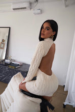 Load image into Gallery viewer, Got Your Back Sweater Dress - Ivory