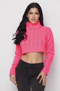 Fallin' For You Sweater - Pink