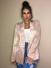 Load image into Gallery viewer, The Ashley Blazer - Champagne