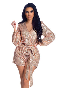 24 Karat Gold Romper - Rose Gold