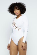 Load image into Gallery viewer, So Chic Bodysuit - White