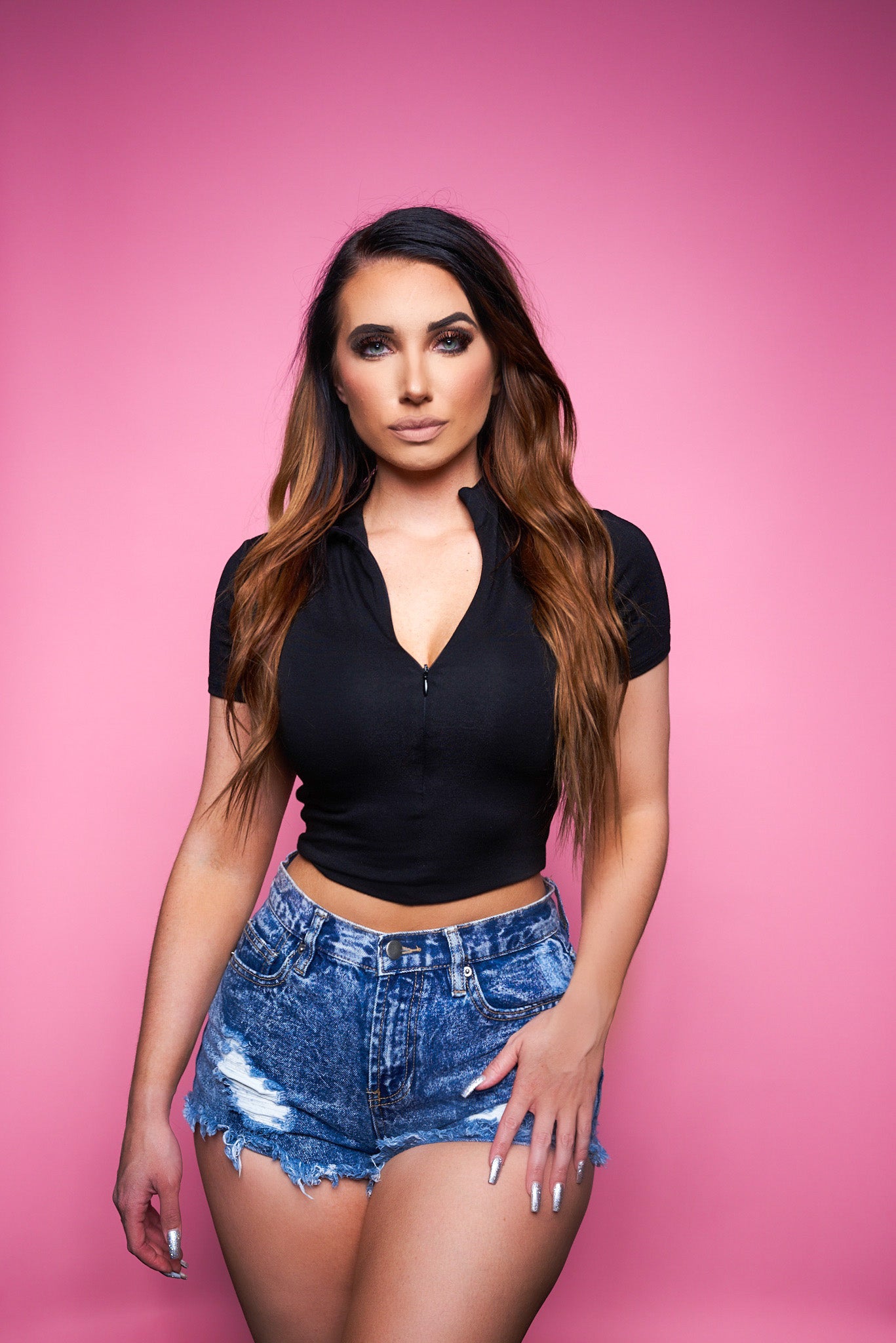 Zip It Top - Black