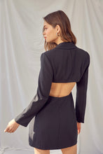 Load image into Gallery viewer, Top Tier Blazer Dress - Black