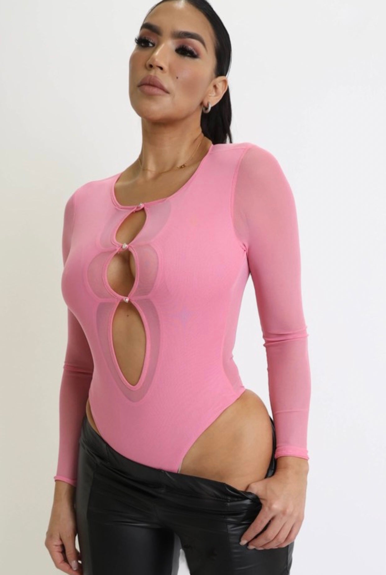 The Maddy Bodysuit - Pink