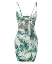 Load image into Gallery viewer, A Sight To See Dress - Green/Ivory