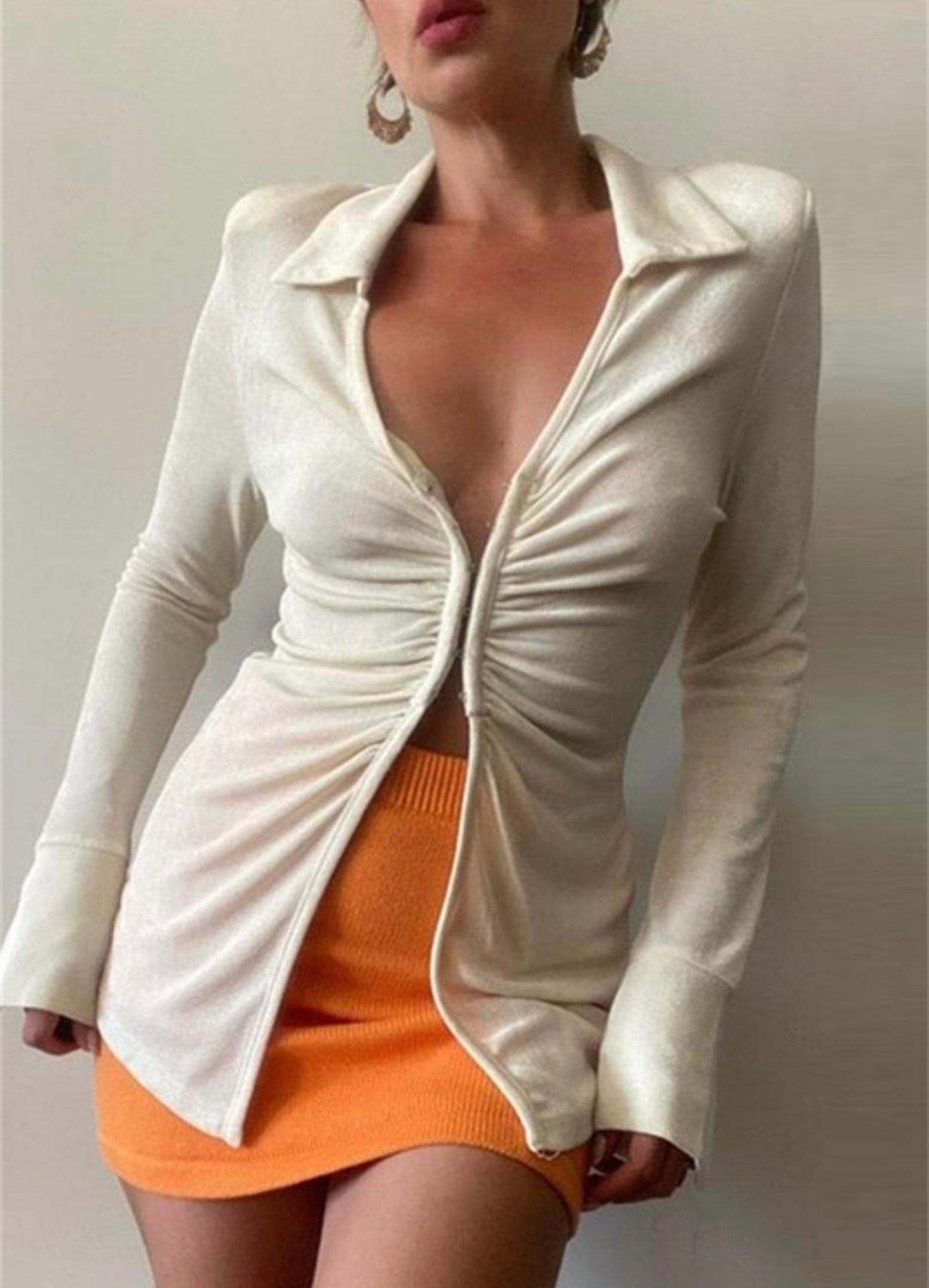 The Willow Top - Cream
