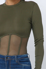 Load image into Gallery viewer, It Girl Bodysuit - Olive