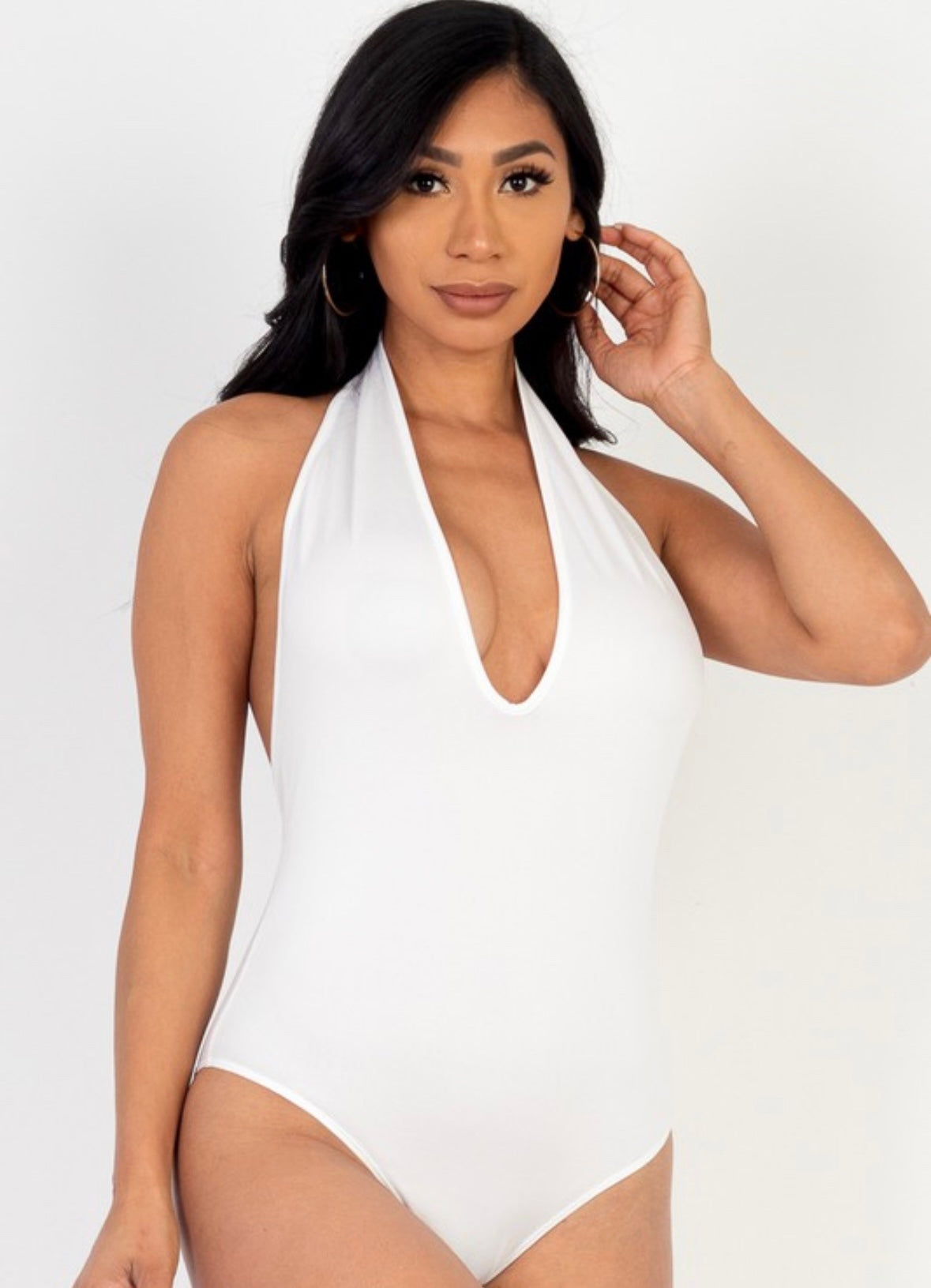 The Ariana Bodysuit - White