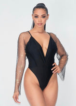 Load image into Gallery viewer, Under The Stars Bodysuit - Black