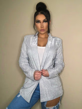 Load image into Gallery viewer, The Ashley Blazer - Silver