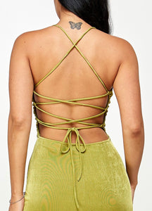 High Standards Dress - Avocado