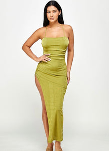 High Standards Dress - Avocado