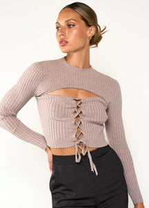 She's The One Top - Taupe
