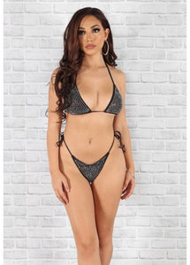 The Crystal Bikini - Black
